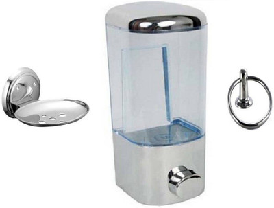 

FLICKER GLOSSY Steel, Plastic Bathroom Set
