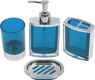 

iStuff Plastic Bathroom Set