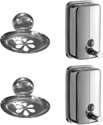 

DEVICE IN LION GLOSSY Stainless Steel Bathroom Set