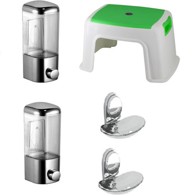 

FLICKER GLOSSY Plastic Bathroom Set