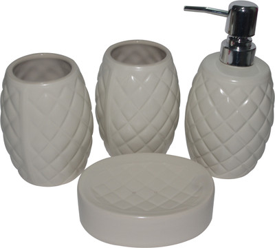 

TrendyFurnish Ceramic Bathroom Set(Pack of 4)