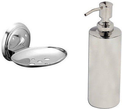 

DEVICE IN LION GLOSSY Steel Bathroom Set