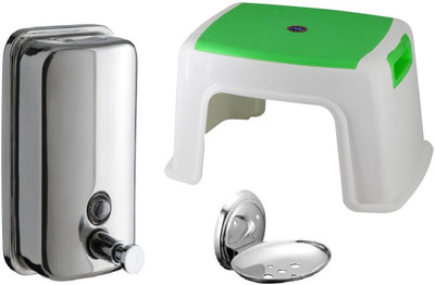 

FLICKER GLOSSY Stainless Steel Bathroom Set