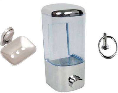 

DEVICE IN LION GLOSSY Steel, Plastic Bathroom Set