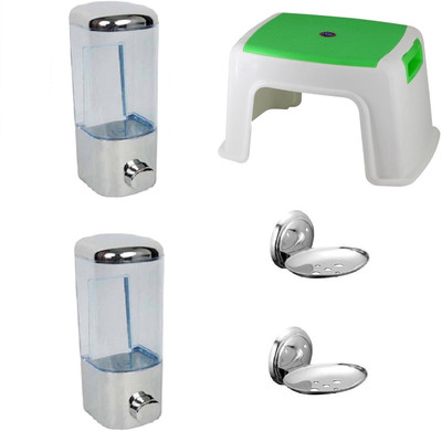 

FLICKER GLOSSY Plastic Bathroom Set