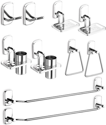 

Dazzle Arma Stainless Steel Bathroom Set(Pack of 10)