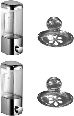 

FLICKER GLOSSY Stainless Steel Bathroom Set