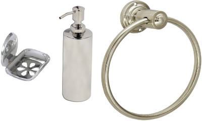 FLICKER GLOSSY Steel Bathroom Set