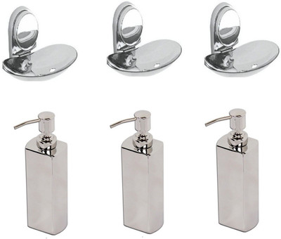 

FLICKER GLOSSY Stainless Steel Bathroom Set