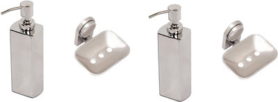 

FLICKER Steel Bathroom Set
