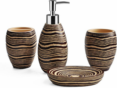

Shresmo Polyresin Bathroom Set(Pack of 4)