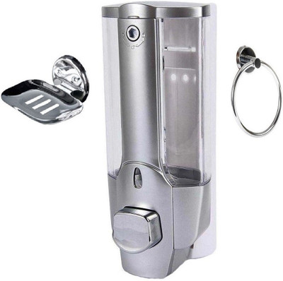 

DEVICE IN LION GLOSSY Steel, Plastic Bathroom Set