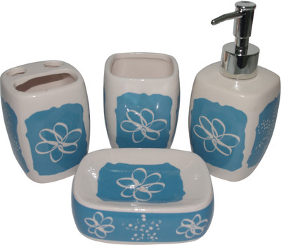 

TrendyFurnish Ceramic Bathroom Set(Pack of 4)