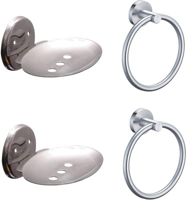 

FLICKER Steel Bathroom Set