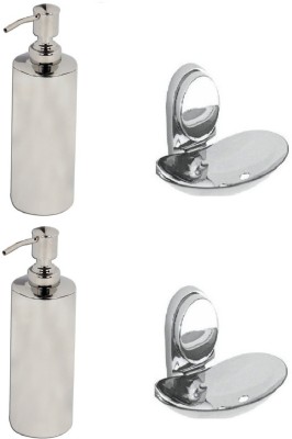 

FLICKER GLOSSY Stainless Steel Bathroom Set