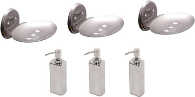 

FLICKER GLOSSY Stainless Steel Bathroom Set