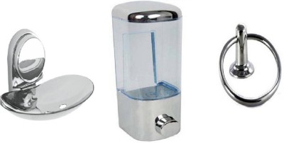 

DEVICE IN LION GLOSSY Plastic, Steel Bathroom Set