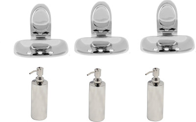 

FLICKER GLOSSY Stainless Steel Bathroom Set