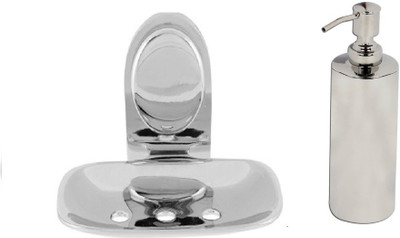 

DEVICE IN LION GLOSSY Steel Bathroom Set