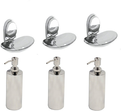 

FLICKER GLOSSY Stainless Steel Bathroom Set