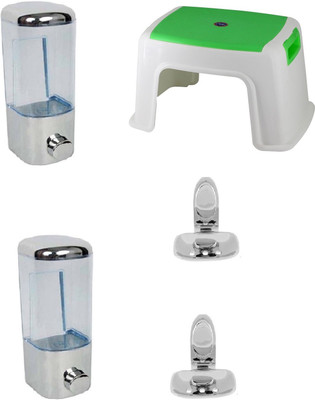

FLICKER GLOSSY Plastic Bathroom Set