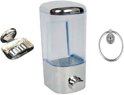 

FLICKER GLOSSY Steel, Plastic Bathroom Set