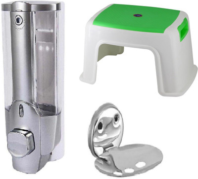 

FLICKER GLOSSY Plastic Bathroom Set