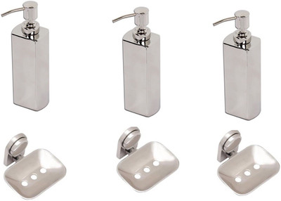 

FLICKER Steel Bathroom Set