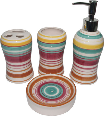 

TrendyFurnish Ceramic Bathroom Set(Pack of 4)