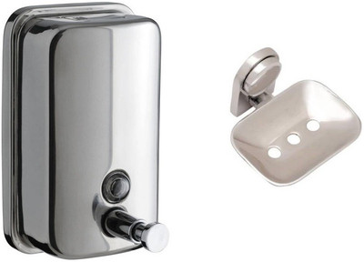 

DEVICE IN LION GLOSSY Steel Bathroom Set