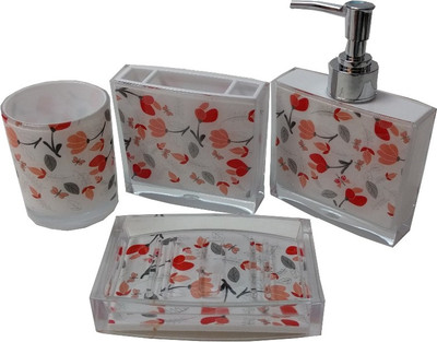 

Arow Plastic Bathroom Set(Pack of 4)