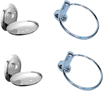 

FLICKER Steel Bathroom Set
