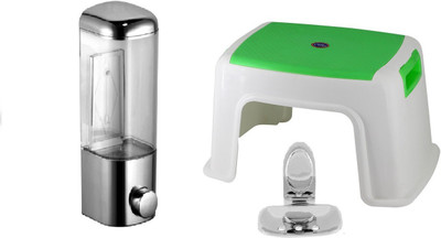 

FLICKER GLOSSY Plastic Bathroom Set