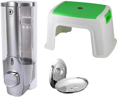 

FLICKER GLOSSY Plastic Bathroom Set