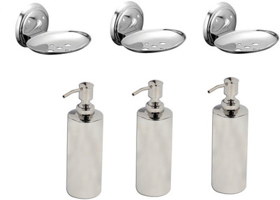 

FLICKER GLOSSY Stainless Steel Bathroom Set