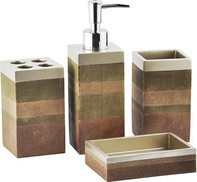 

Shresmo Polyresin Bathroom Set(Pack of 4)