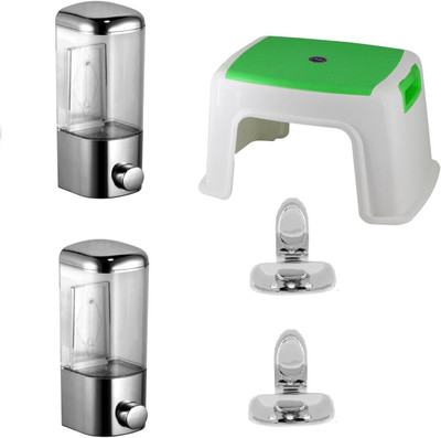 

FLICKER GLOSSY Plastic Bathroom Set