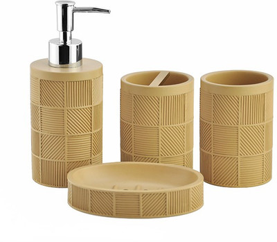 

Shresmo Polyresin Bathroom Set(Pack of 4)