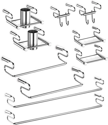 

Dazzle Jade Stainless Steel Bathroom Set(Pack of 10)