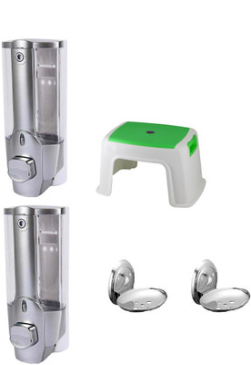 

FLICKER GLOSSY Plastic Bathroom Set