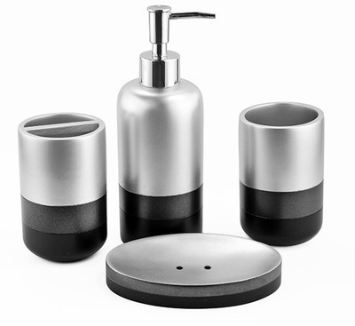

Shresmo Polyresin Bathroom Set(Pack of 4)