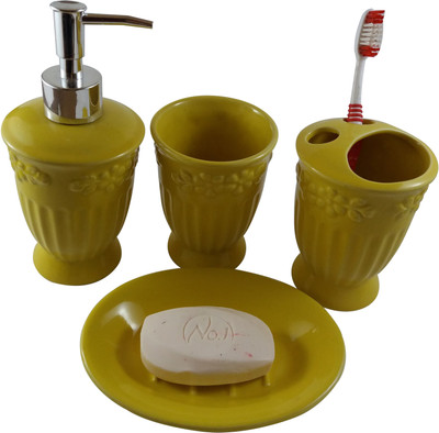 

TrendyFurnish Ceramic Bathroom Set(Pack of 4)