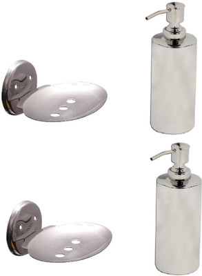 

FLICKER GLOSSY Stainless Steel Bathroom Set