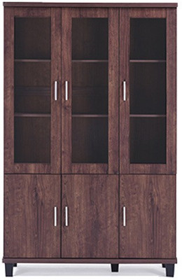 

Urban Ladder Portland Tall Engineered Wood Display Unit(Finish Color - Walnut)