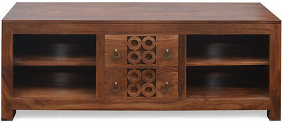 @home by Nilkamal Annulus Solid Wood TV Entertainment Unit(Finish Color - NA)