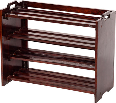 

Induscraft Solid Wood Display Unit(Finish Color - Chocolate Brown)