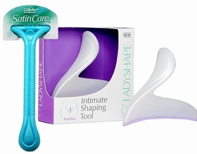 

Ladyshape Brazillian and Gillette Razor for Women Disposable Razor(Pack of 2)