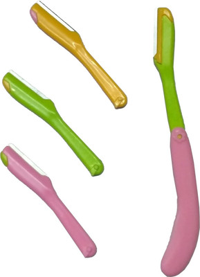 Liqon Set of 4 Pcs Eyebrow Shaping Trimmer Shaper shaver Tools Disposable Razor(Pack of 4) available at flipkart for Rs.189