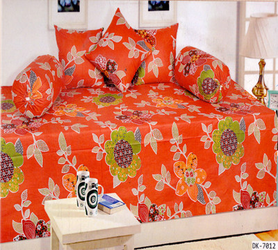 

Narendra Cotton Floral Diwan Set