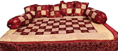 

Soundarya Polyester, Silk Abstract Diwan Set
